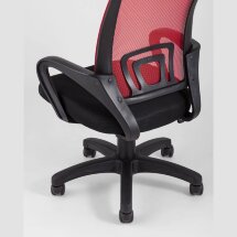 Кресло офисное TopChairs Simple красное