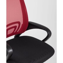 Кресло офисное TopChairs Simple красное