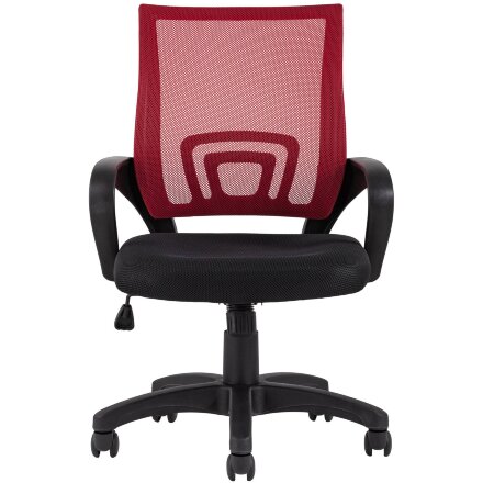 Кресло офисное TopChairs Simple красное 
