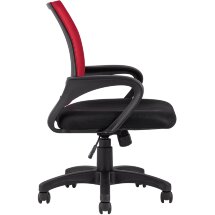 Кресло офисное TopChairs Simple красное