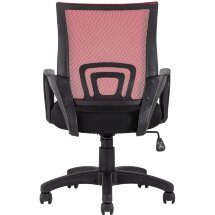 Кресло офисное TopChairs Simple красное