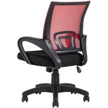 Кресло офисное TopChairs Simple красное