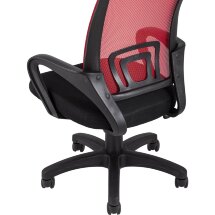 Кресло офисное TopChairs Simple красное