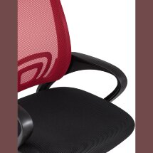 Кресло офисное TopChairs Simple красное