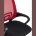Кресло офисное TopChairs Simple красное 