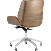 Кресло офисное TopChairs Crown коричневое