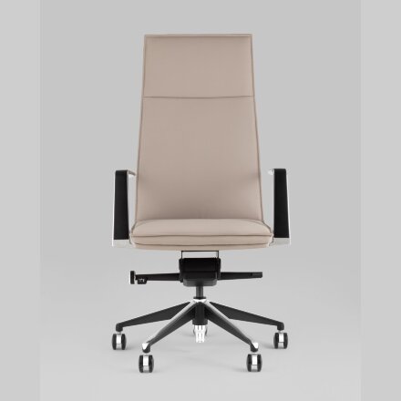 Кресло руководителя TopChairs Arrow светло-серый 