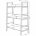Стеллаж на металлокаркасе BRABIX &quot;LOFT SH-002&quot;, 600х350х845 мм, цвет дуб антик, 641232 Дуб антик