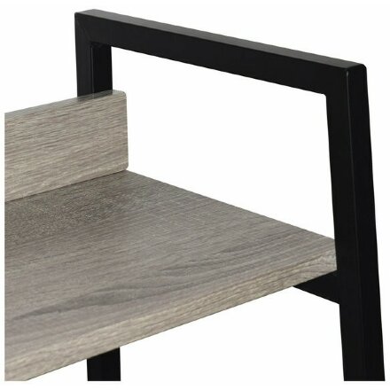 Стеллаж на металлокаркасе BRABIX &quot;LOFT SH-002&quot;, 600х350х845 мм, цвет дуб антик, 641232 Дуб антик