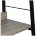 Стеллаж на металлокаркасе BRABIX &quot;LOFT SH-002&quot;, 600х350х845 мм, цвет дуб антик, 641232 Дуб антик