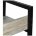 Стеллаж на металлокаркасе BRABIX &quot;LOFT SH-002&quot;, 600х350х845 мм, цвет дуб антик, 641232 Дуб антик