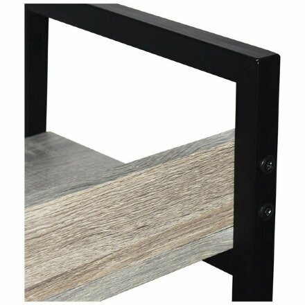 Стеллаж на металлокаркасе BRABIX &quot;LOFT SH-002&quot;, 600х350х845 мм, цвет дуб антик, 641232 Дуб антик