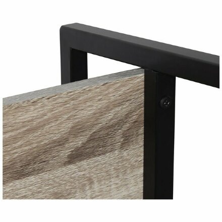 Стеллаж на металлокаркасе BRABIX &quot;LOFT SH-002&quot;, 600х350х845 мм, цвет дуб антик, 641232 Дуб антик